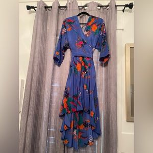 DVF MULTICOLORED DRESS, SIZE M